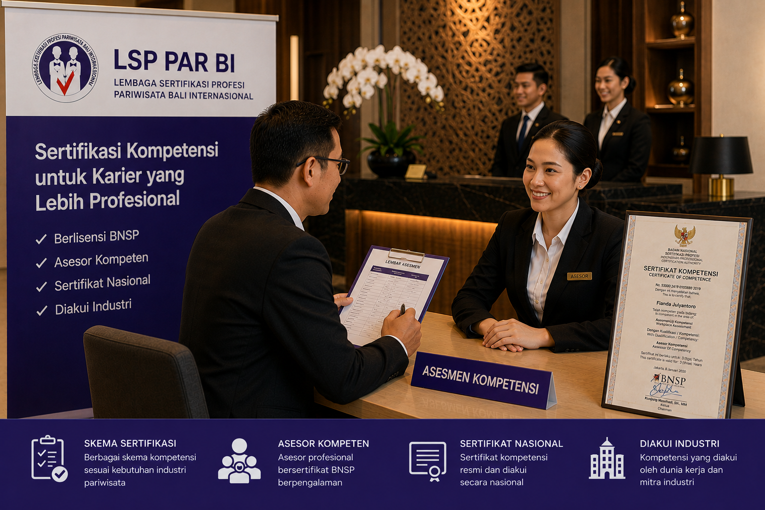 Asesmen Sertifikasi LSP PAR BI