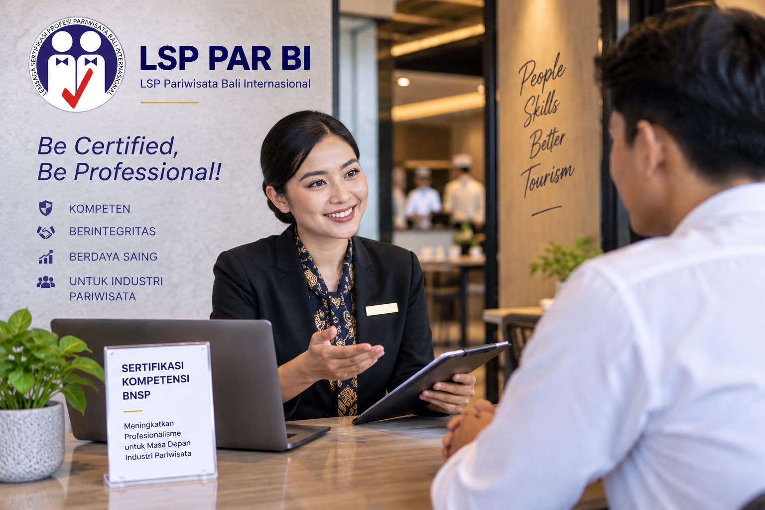 Pendaftaran Sertifikasi Kompetensi LSP PAR BI